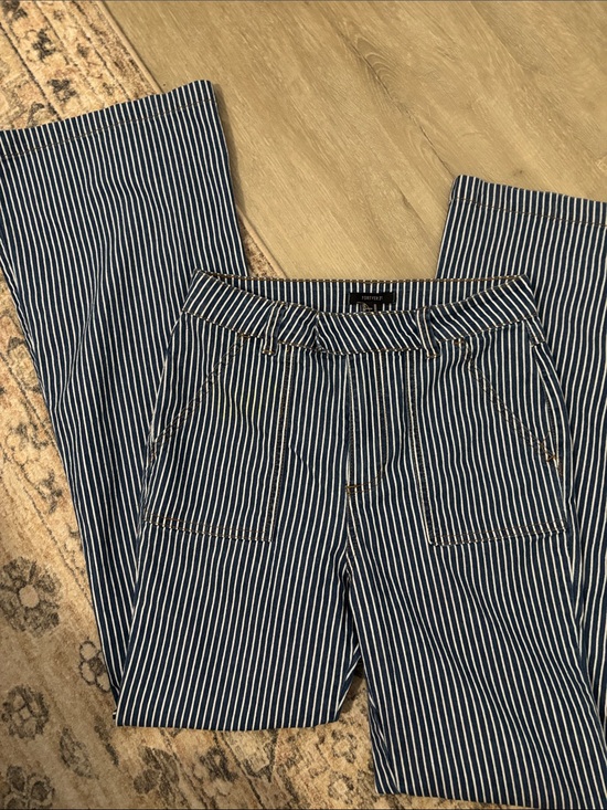 Forever 21 Denim - Forever 21 Pinstriped Stretchy Jeans